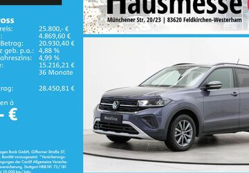 VW T-Cross 9.900 km 25.800 &euro; Feldkirchen-Westerham 83620