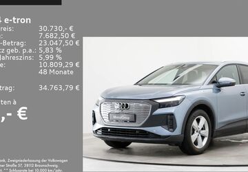 Audi Q4 e-tron 35.140 km 30.730 &euro; Feldkirchen/Westerham 83620