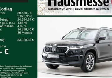 Skoda Kodiaq 33.800 km 30.430 &euro; Feldkirchen/Westerham 83620