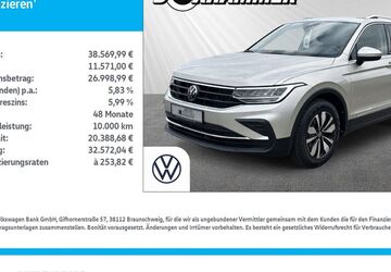 VW Tiguan 5.982 km 38.570 &euro; Bad Aibling 83043