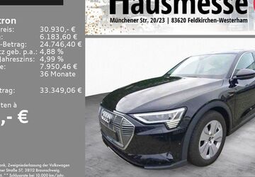 Audi e-tron 53.600 km 30.930 &euro; Feldkirchen/Westerham 83620