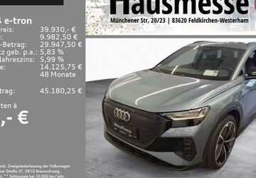 Audi Q4 e-tron 52.910 km 39.930 &euro; Feldkirchen/Westerham 83620