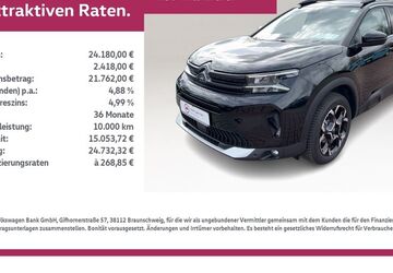 Citroen C5 Aircross 9.500 km 24.180 &euro; Miesbach 83714