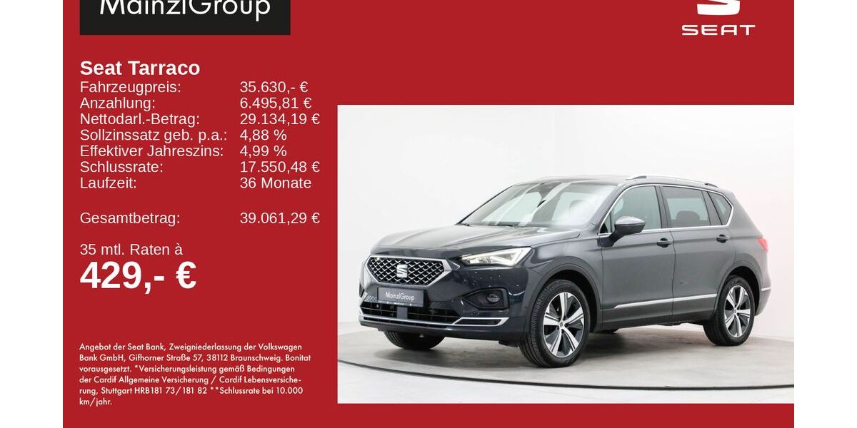 Seat Tarraco 83.674 km 35.630 &euro; Feldkirchen/Westerham 83620