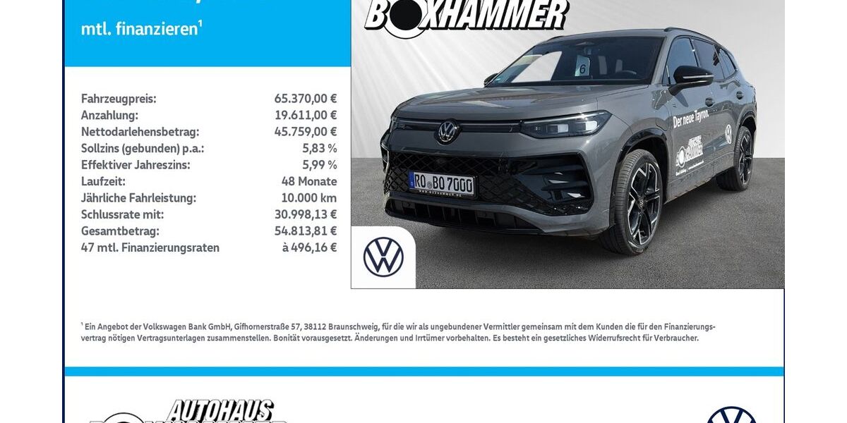 VW Tayron 11.990 km 63.360 &euro; Bad Aibling 83043