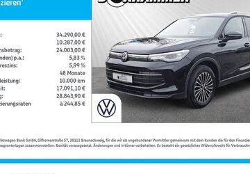 VW Tiguan 58.588 km 34.290 &euro; Bad Aibling 83043