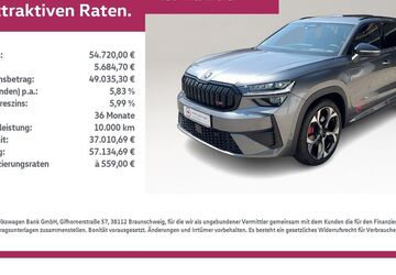 Skoda Kodiaq 3.500 km 54.720 &euro; Miesbach 83714