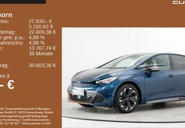 Cupra Born 28.796 km 27.930 &euro; Feldkirchen/Westerham 83620