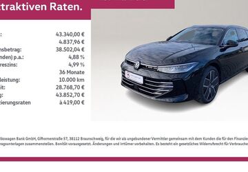 VW Passat Variant 9.500 km 43.340 &euro; Miesbach 83714