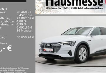 Audi e-tron 29.300 km 28.460 &euro; Feldkirchen/Westerham 83620