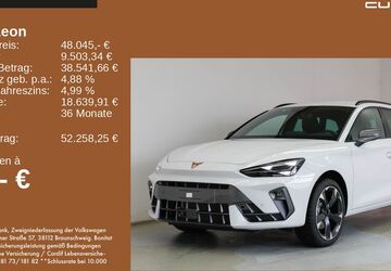 Seat Leon 15.000 km 48.045 &euro; Feldkirchen/Westerham 83620