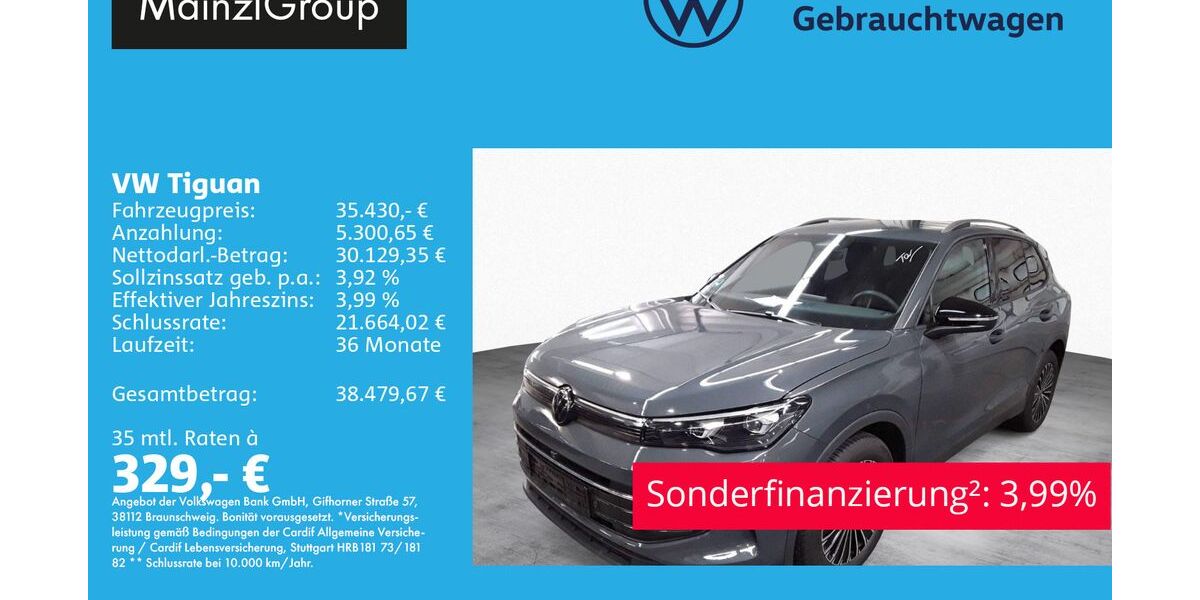 VW Tiguan 26.340 km 35.430 &euro; Feldkirchen/Westerham 83620