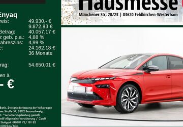 Skoda Enyaq 10.700 km 49.930 &euro; Feldkirchen/Westerham 83620