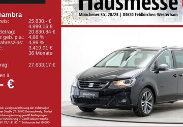 Seat Alhambra 65.083 km 25.830 &euro; Feldkirchen/Westerham 83620