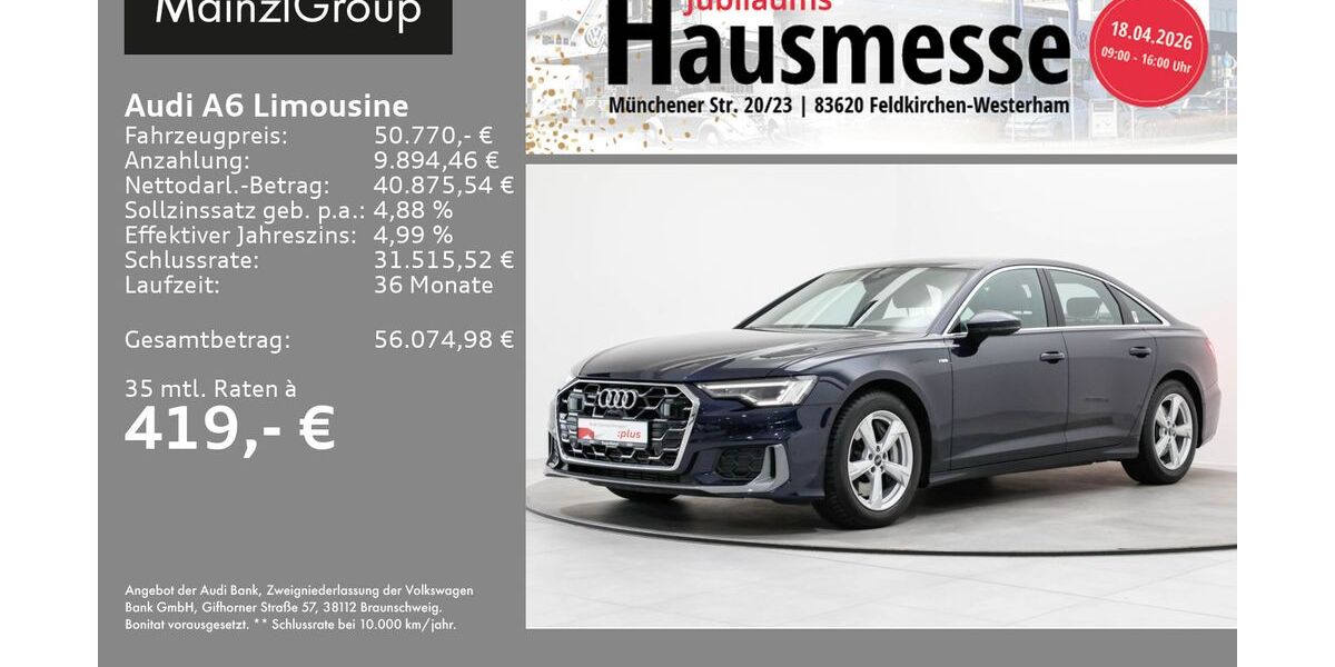 Audi A6 31.450 km 50.770 &euro; Feldkirchen/Westerham 83620