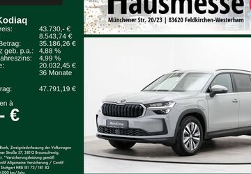 Skoda Kodiaq 16.897 km 43.730 &euro; Feldkirchen/Westerham 83620