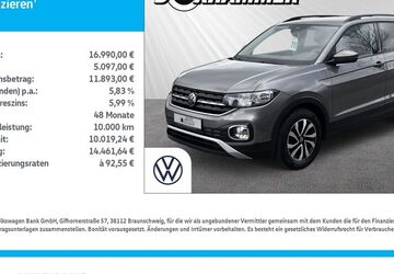 VW T-Cross 57.090 km 16.990 &euro; Bad Aibling 83043