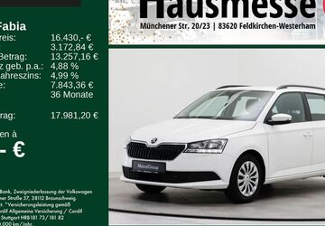 Skoda Fabia 21.361 km 16.430 &euro; Feldkirchen/Westerham 83620