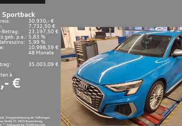 Audi S3 115.065 km 30.930 &euro; Feldkirchen - Westerham 83620