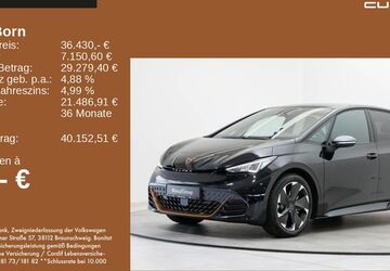 Cupra Born 8.270 km 36.430 &euro; Feldkirchen/Westerham 83620