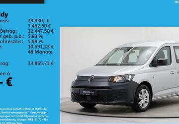 VW Caddy 14.700 km 29.930 &euro; Feldkirchen/Westerham 83620