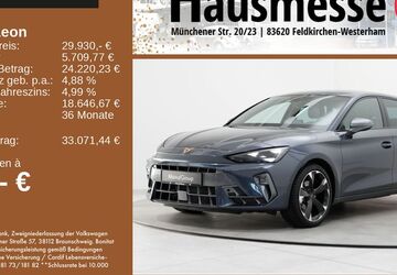 Seat Leon 26.200 km 29.930 &euro; Feldkirchen/Westerham 83620