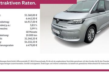 VW T7 Multivan 16.900 km 51.360 &euro; Miesbach 83714
