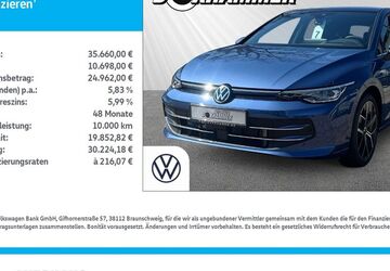 VW Golf 10.990 km 34.850 &euro; Bad Aibling 83043