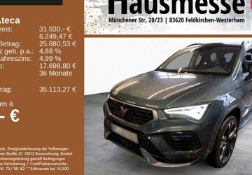 Cupra Ateca 16.200 km 31.930 &euro; Feldkirchen/Westerham 83620