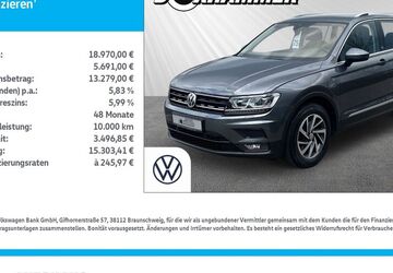 VW Tiguan 97.146 km 18.970 &euro; Bad Aibling 83043
