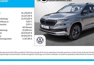 Skoda Karoq 17.990 km 34.190 &euro; Bad Aibling 83043