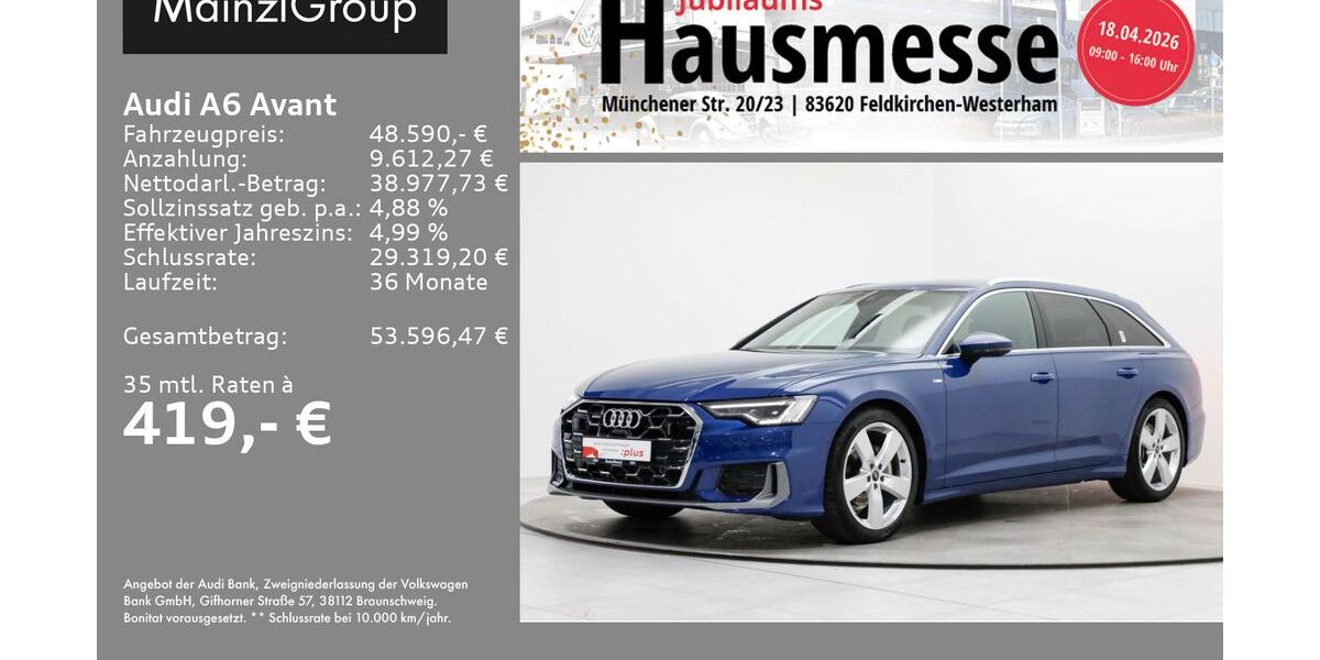 Audi A6 9.500 km 48.590 &euro; Feldkirchen/Westerham 83620