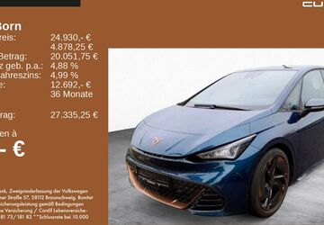 Cupra Born 44.700 km 24.930 &euro; Feldkirchen/Westerham 83620