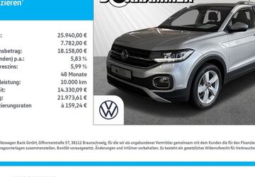 VW T-Cross 27.990 km 24.430 &euro; Bad Aibling 83043