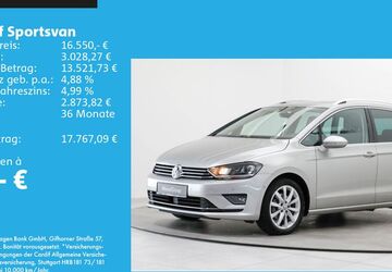 VW Golf Sportsvan 86.288 km 16.550 &euro; Feldkirchen/Westerham 83620