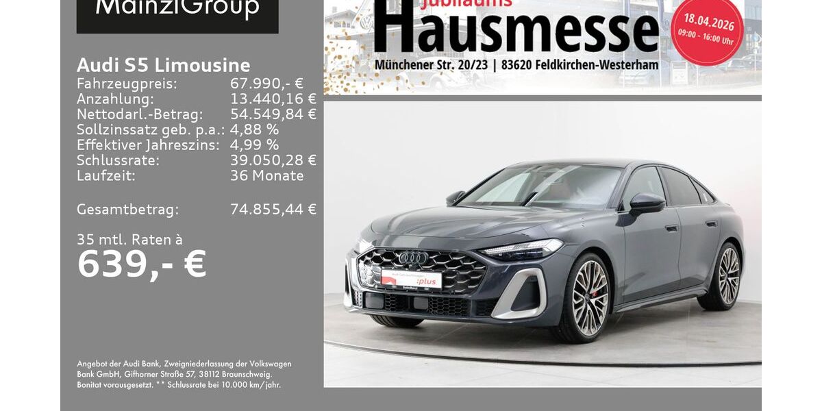 Audi S5 6.600 km 67.990 &euro; Feldkirchen/Westerham 83620