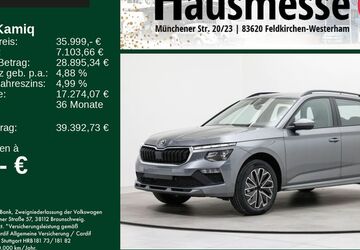 Skoda Kamiq 2.500 km 35.999 &euro; Feldkirchen-Westerham 83620
